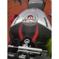 Carbonvani - Ducati Streetfighter V4 / S Carbon Fiber Upper Tank Cover - RED DP Style (2023+) Carbonvani - Ducati Streetfighter V4 / S Carbon Fiber Upper Tank Cover - RED DP Style (2023+)